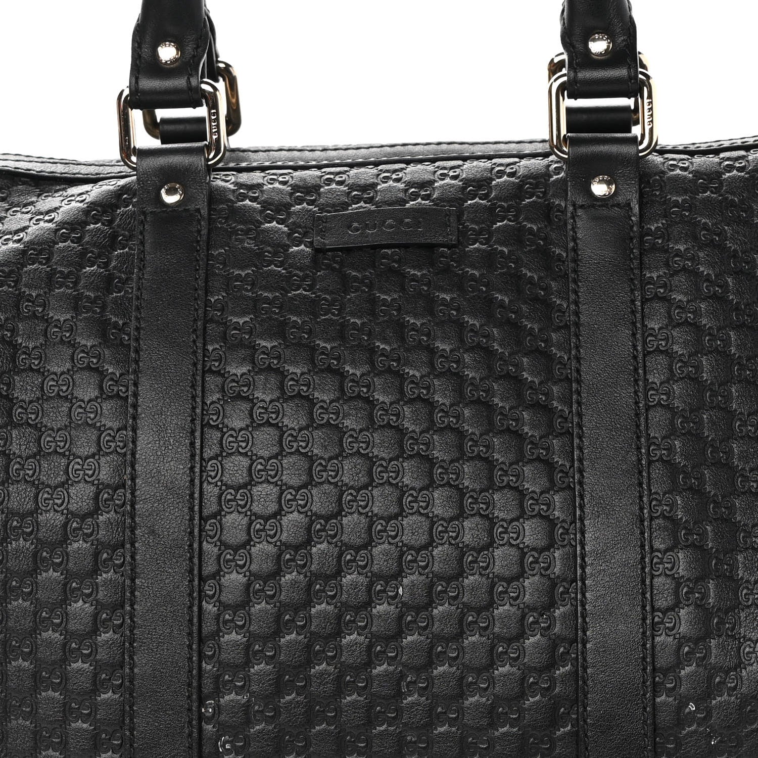 Gucci Microguccissima Medium Boston Black 8 of 10