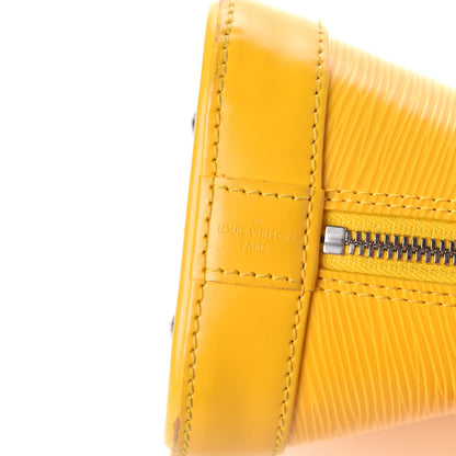 Louis Vuitton Epi Alma BB Citron 9 of 12