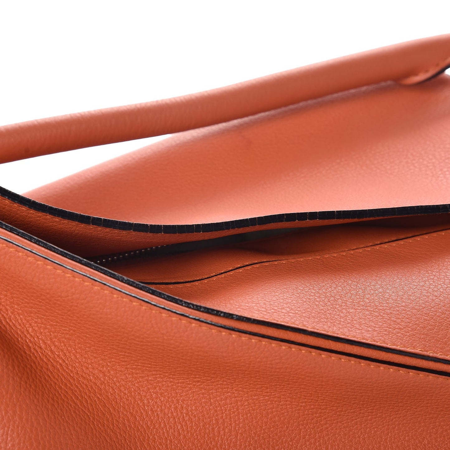 Calfskin Puzzle Bag Orange