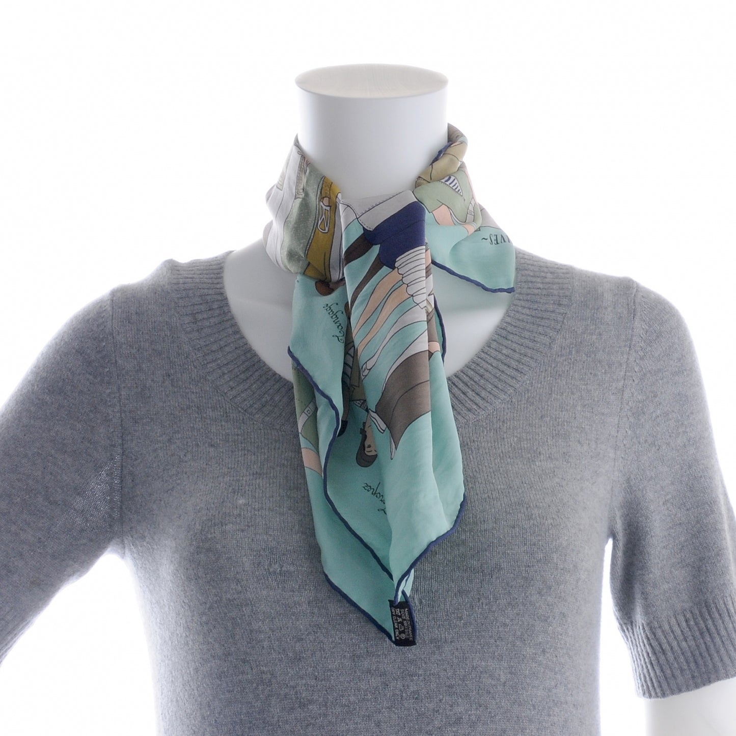 Silk Les Sportives Scarf 90