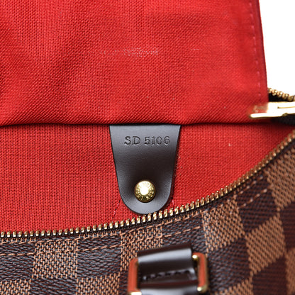 Louis Vuitton Damier Ebene Speedy Bandouliere 30 5 of 9