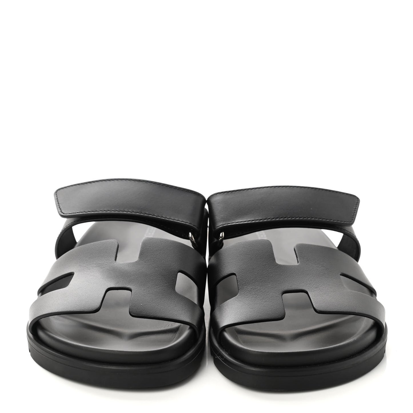 Calfskin Womens Chypre Sandals 35 Black