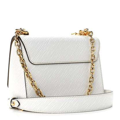 Louis Vuitton Epi Twist Shoulder Bag PM White 3 of 11