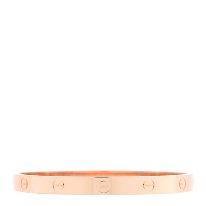 Cartier 18K Pink Gold LOVE Bracelet 18 2 of 7