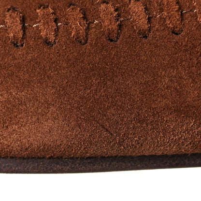 Saint Laurent Suede Nino Fringe Boots 35.5 Wood 8 of 9