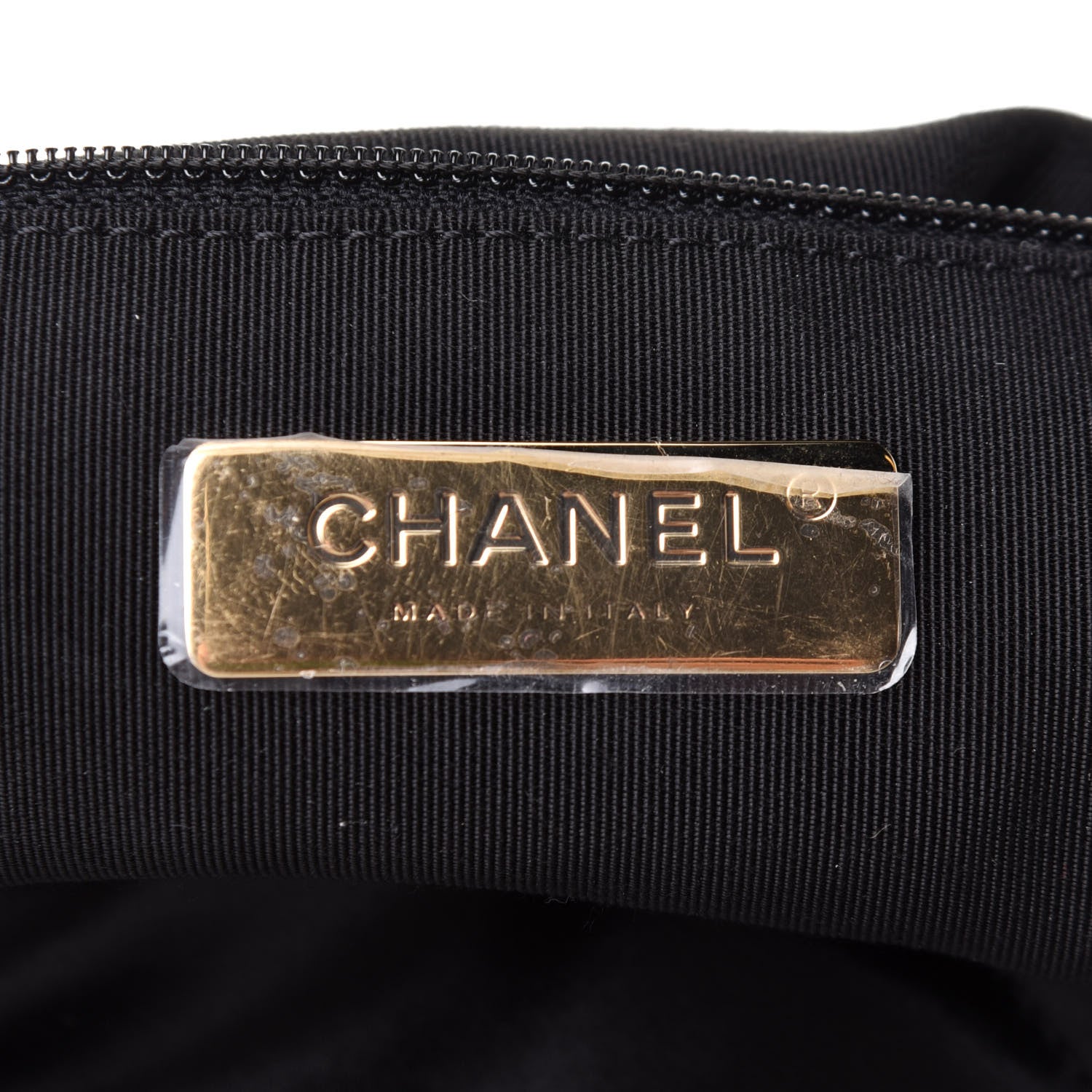 Chanel Satin Quilted Medium Chanel 19 Flap Black 7 of 11