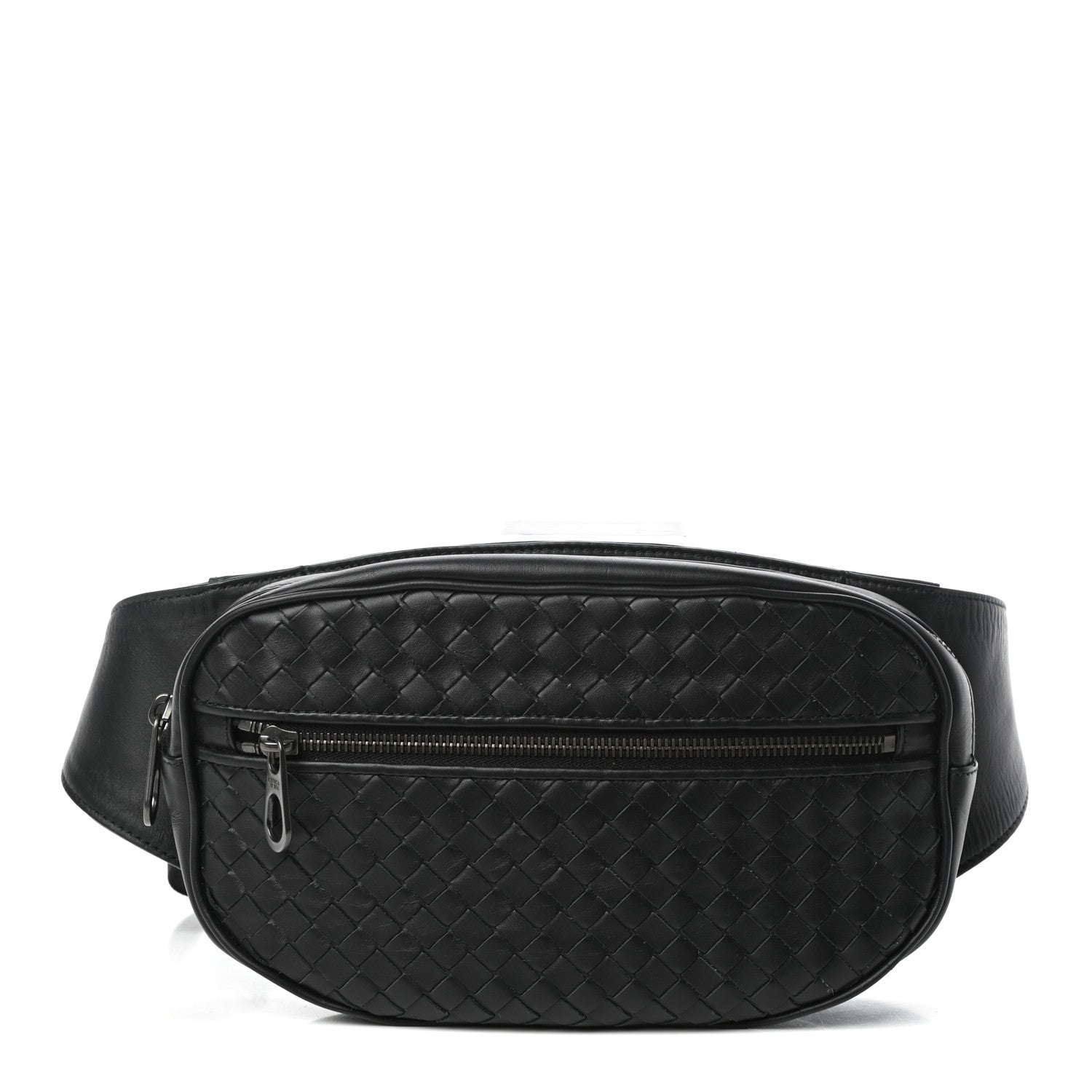 Bottega Veneta Nappa Intrecciato Belt Bag Black 1 of 9