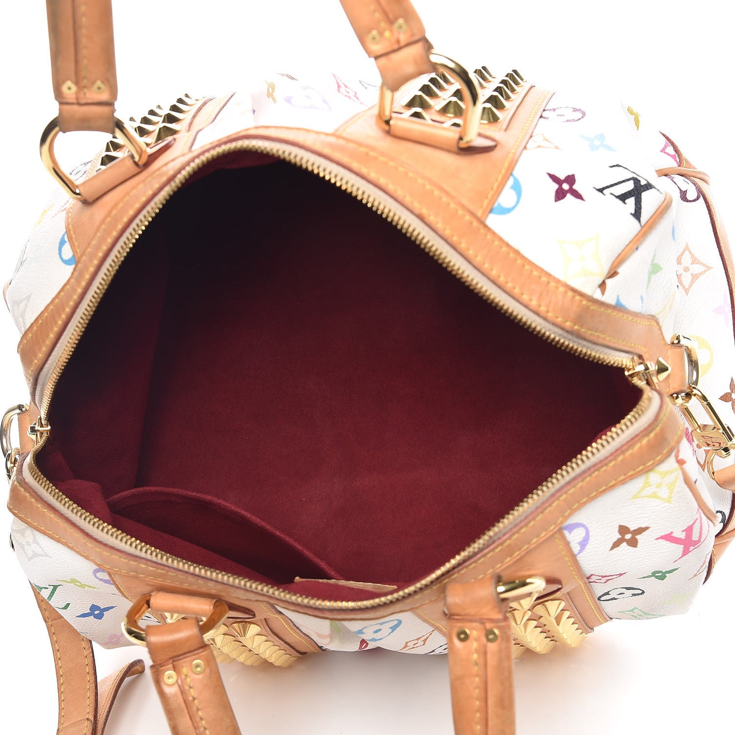 Monogram Multicolor Courtney MM White