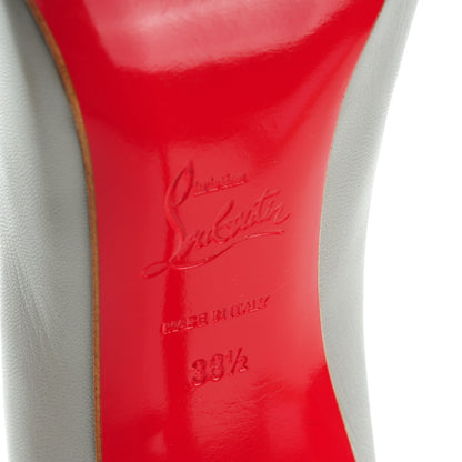 Christian Louboutin Kid Pigalle Follies 100 Pumps 38.5 Gris 6 of 8