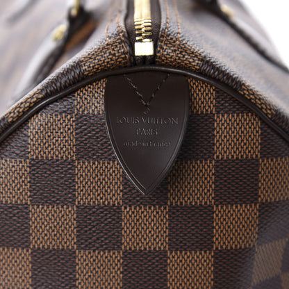 Louis Vuitton Damier Ebene Speedy 30 10 of 10