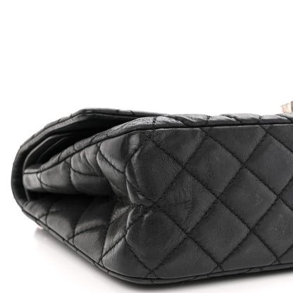 Chanel Iridescent Calfskin Quilted 2.55 Reissue 226 Flap Dark Grey 8 of 11