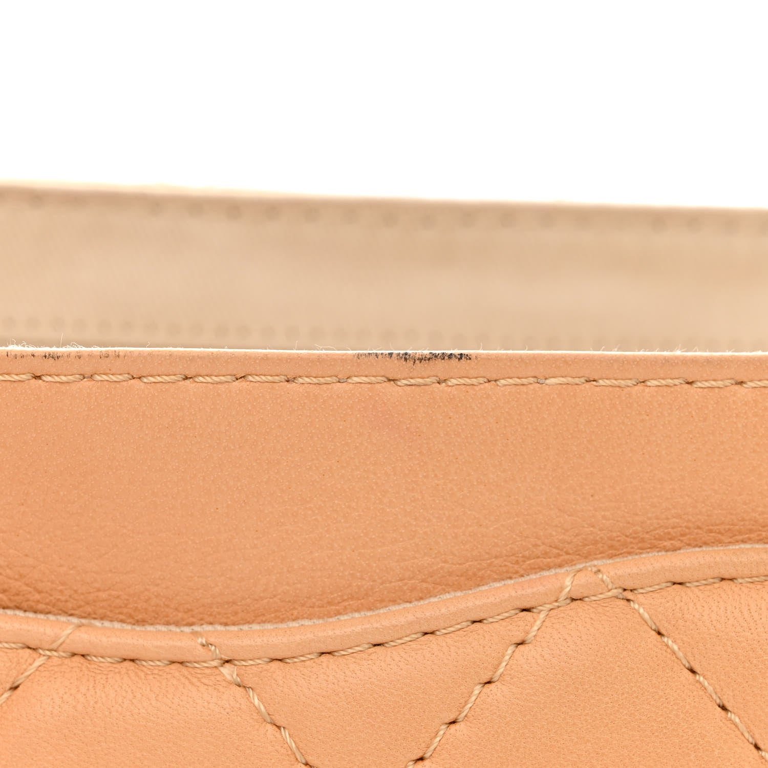 Chanel Lambskin Quilted Jumbo Icons Secret Label Flap Beige 11 of 14
