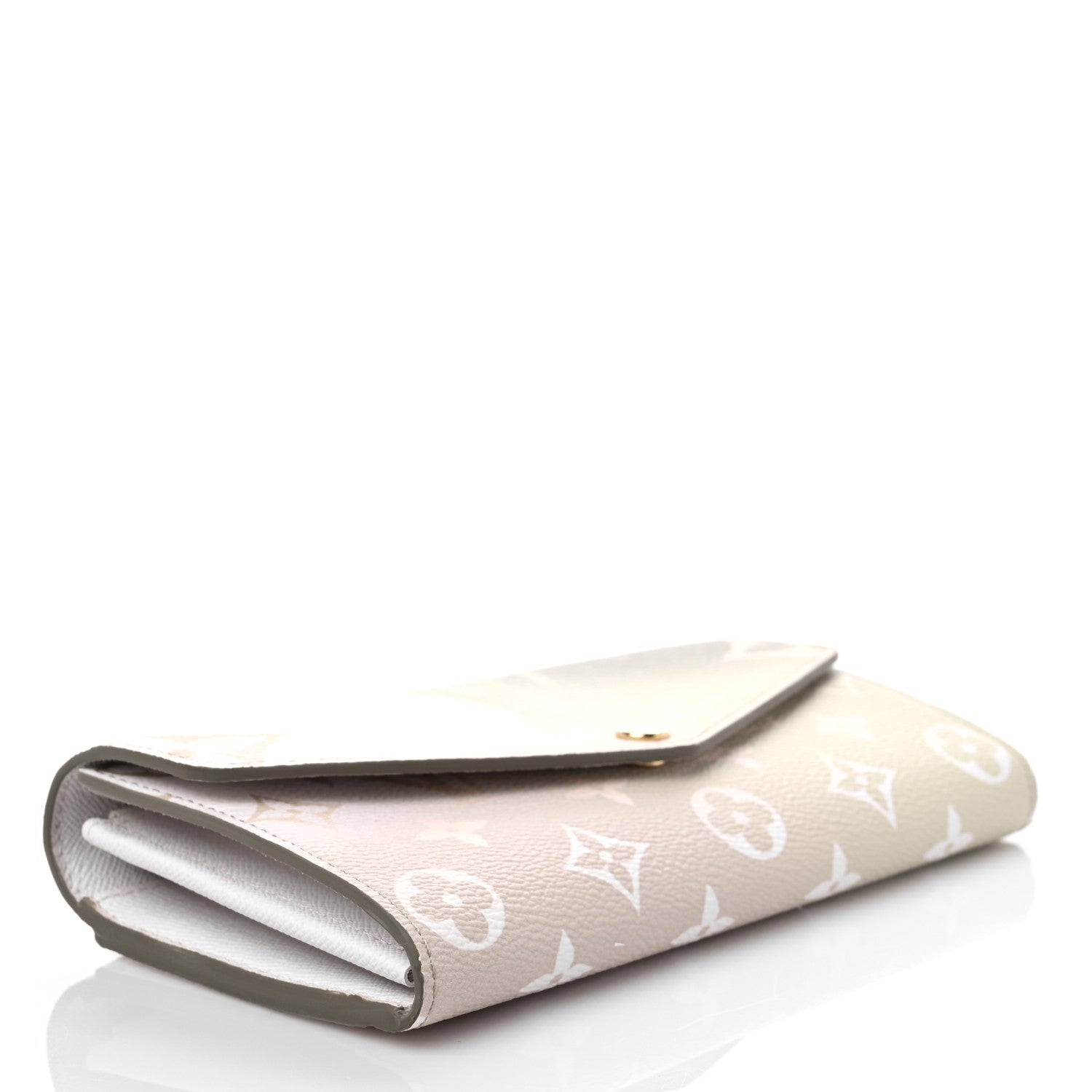 Louis Vuitton Monogram Giant Spring In The City Sarah Wallet NM Sunset Kaki 4 of 8