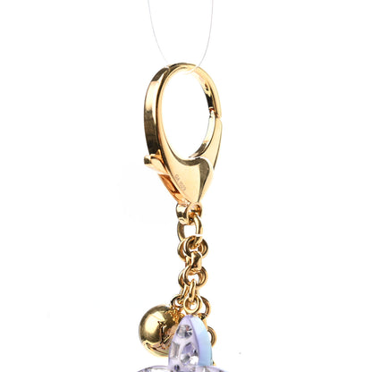 Louis Vuitton Resin Strass Glam Flower Bag Charm 3 of 4
