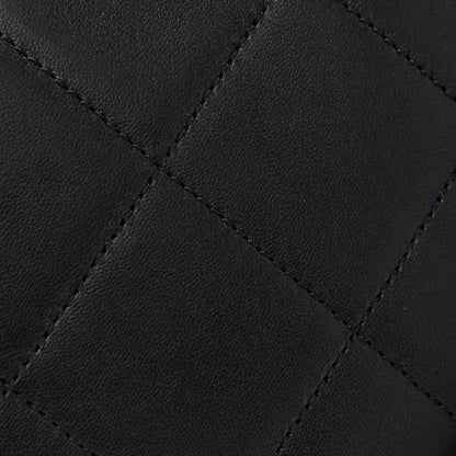 Chanel Lambskin A Real Catch Flap Bag Black 11 of 11