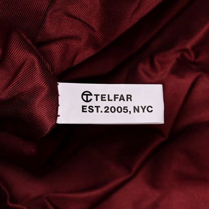 Telfar Vegan Leather Large Shopping Bag Oxblood 7 of 10