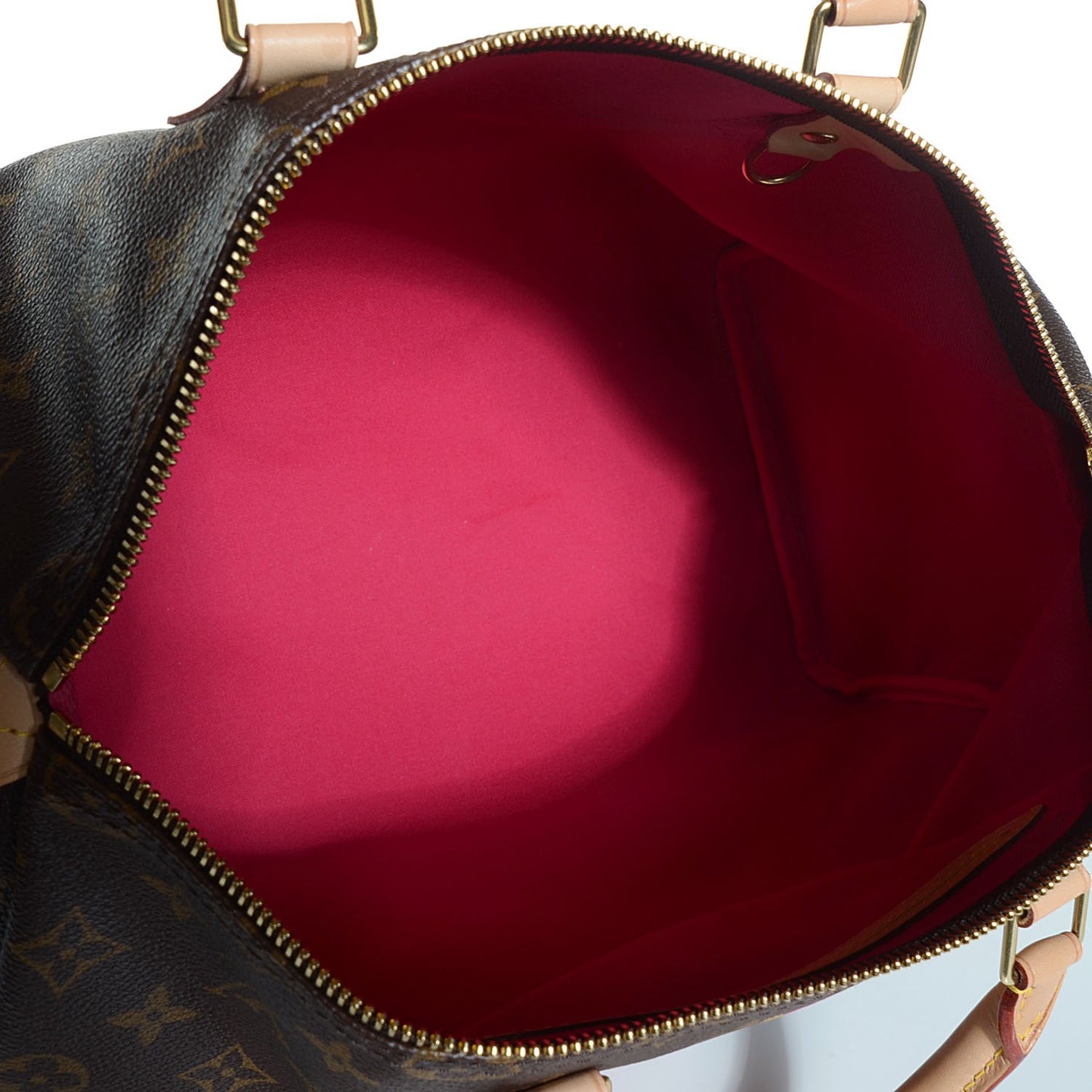 Monogram My LV Heritage Speedy 35 Fuchsia Yellow
