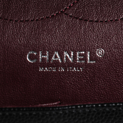 Chanel Caviar Quilted Jumbo Double Flap Black 6 of 7
