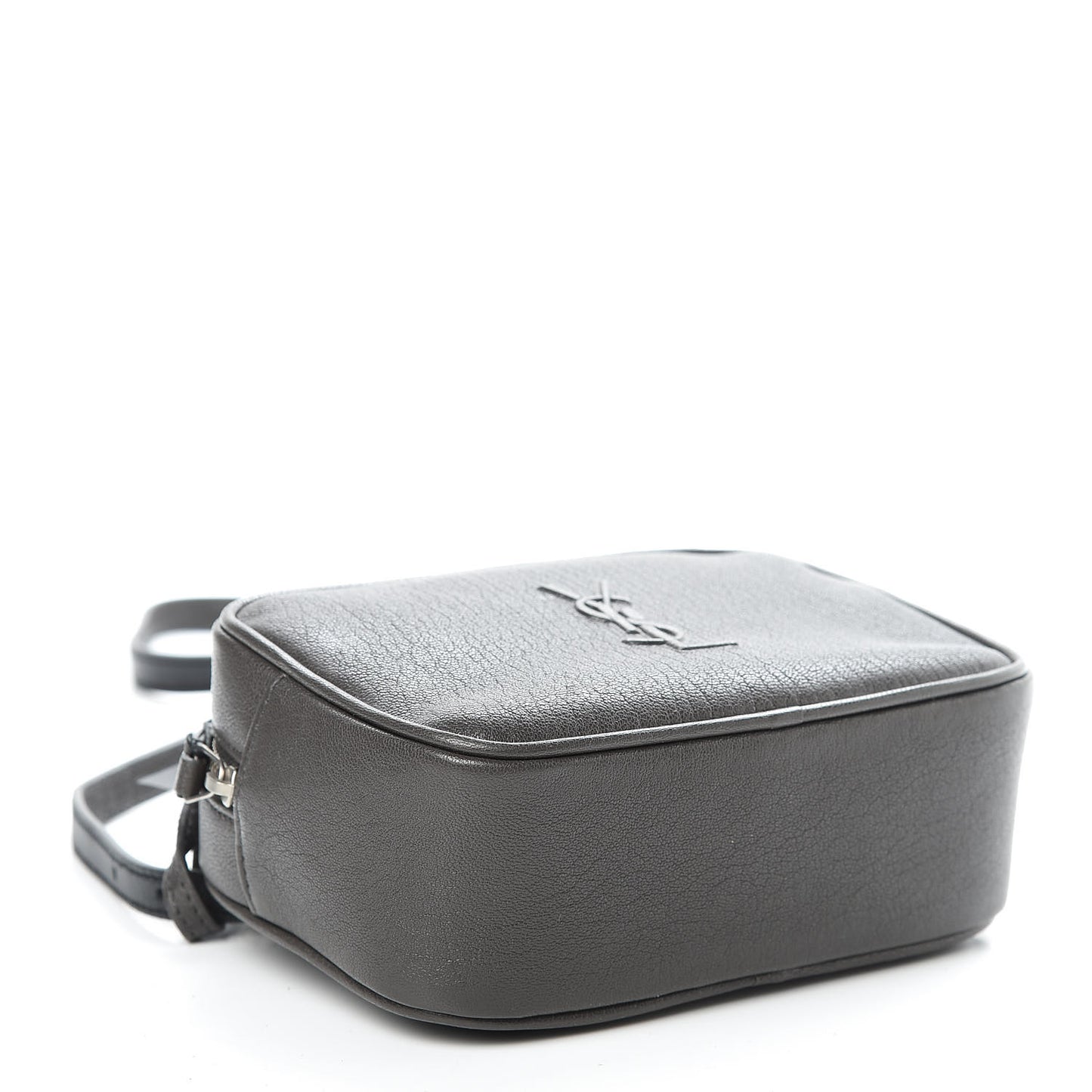 Lambskin Monogram Lou Belt Bag Asphalt