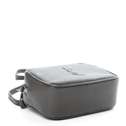 Saint Laurent Lambskin Monogram Lou Belt Bag Asphalt 4 of 10