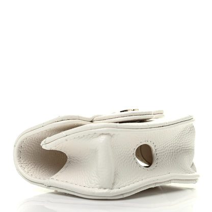 Chanel Caviar Quilted Airpods Pro Case White 4 of 7