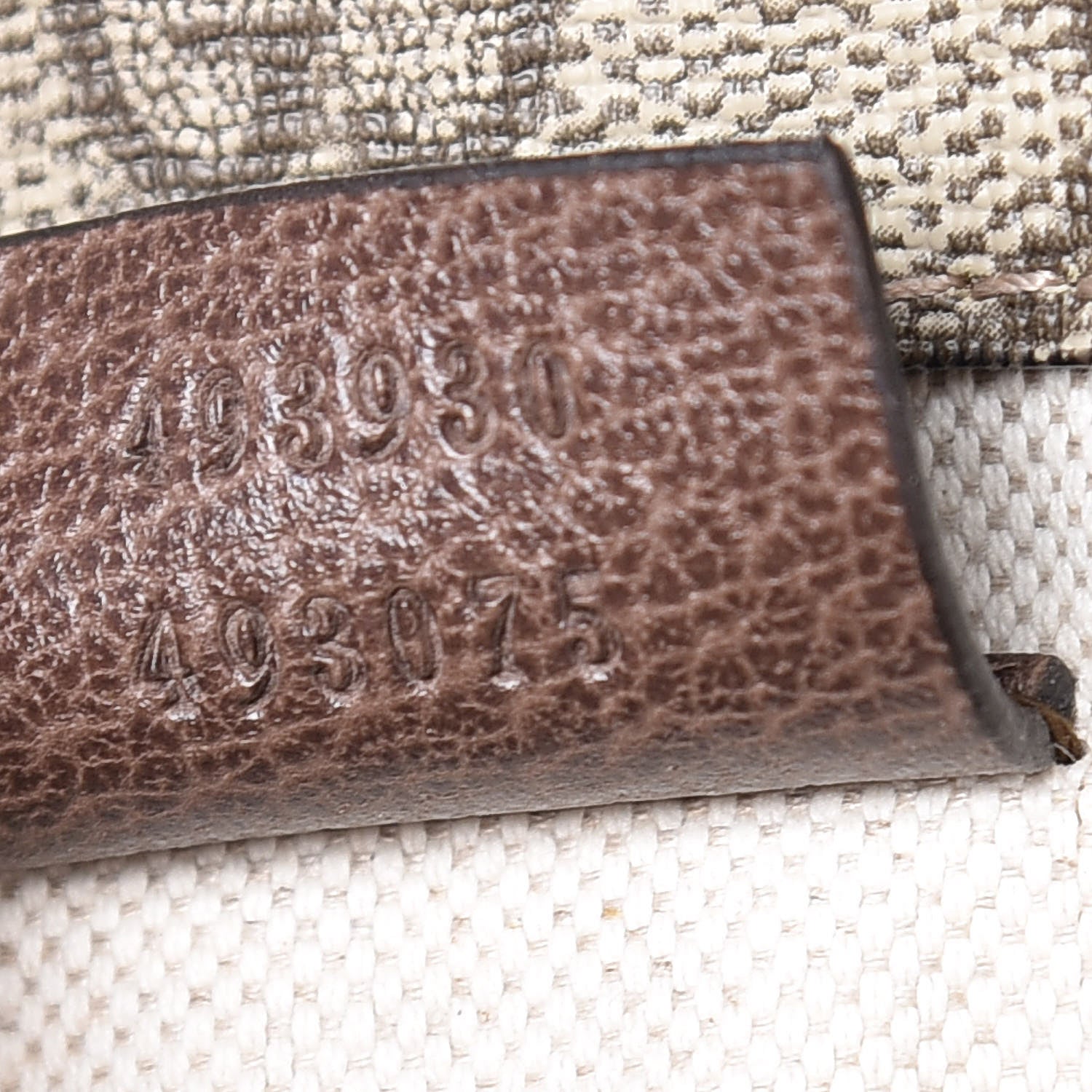 Gucci GG Supreme Monogram Neo Vintage Web Belt Bag Brown 9 of 9