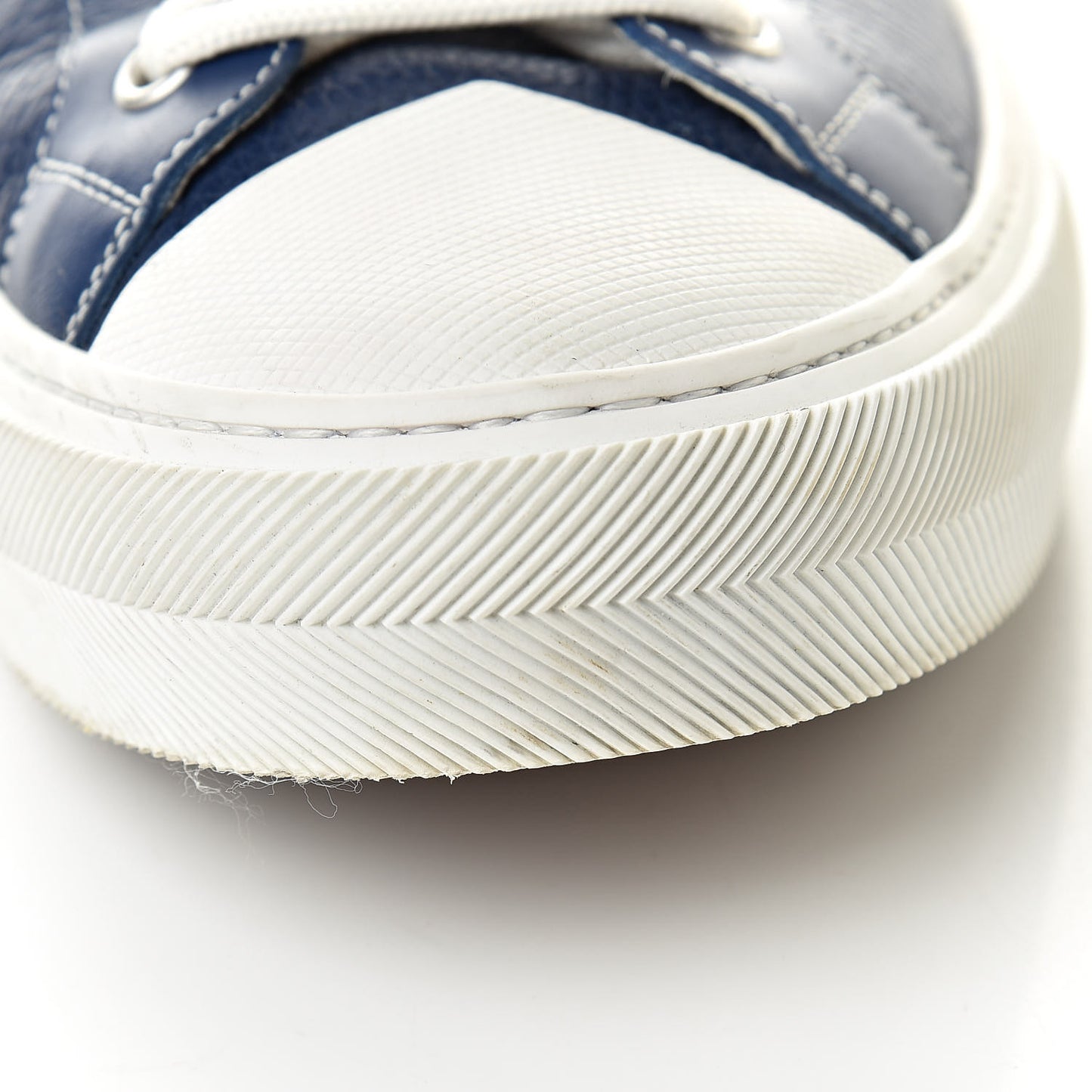 Calfskin Tattoo Sneaker Boots 8 Blue