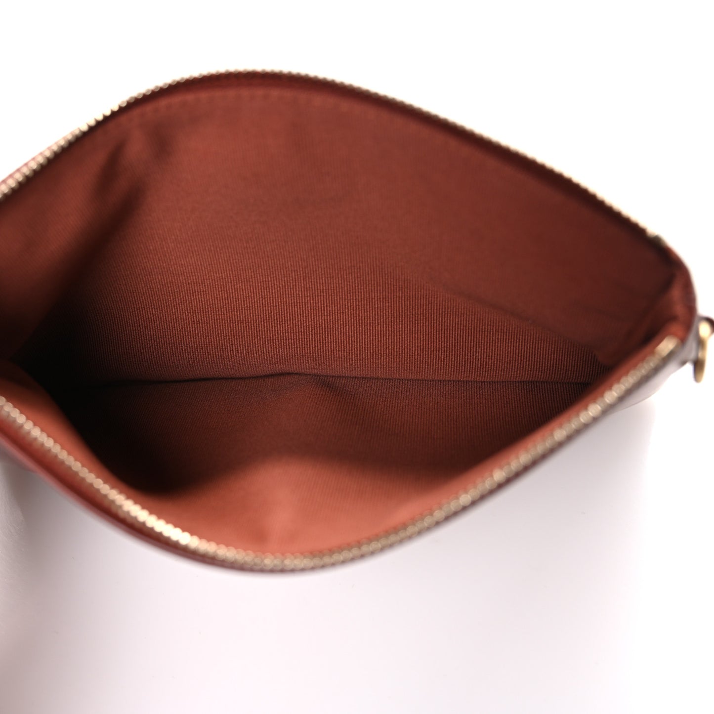 Shiny Calfskin Chanel 22 Removable Pouch Brown