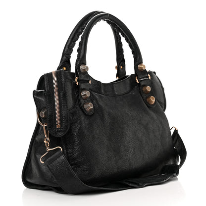 Balenciaga Agneau Giant 21 Rose Gold Hardware City Black 3 of 15