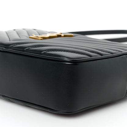 Saint Laurent Calfskin Matelasse Monogram Lou Camera Bag Black 10 of 10
