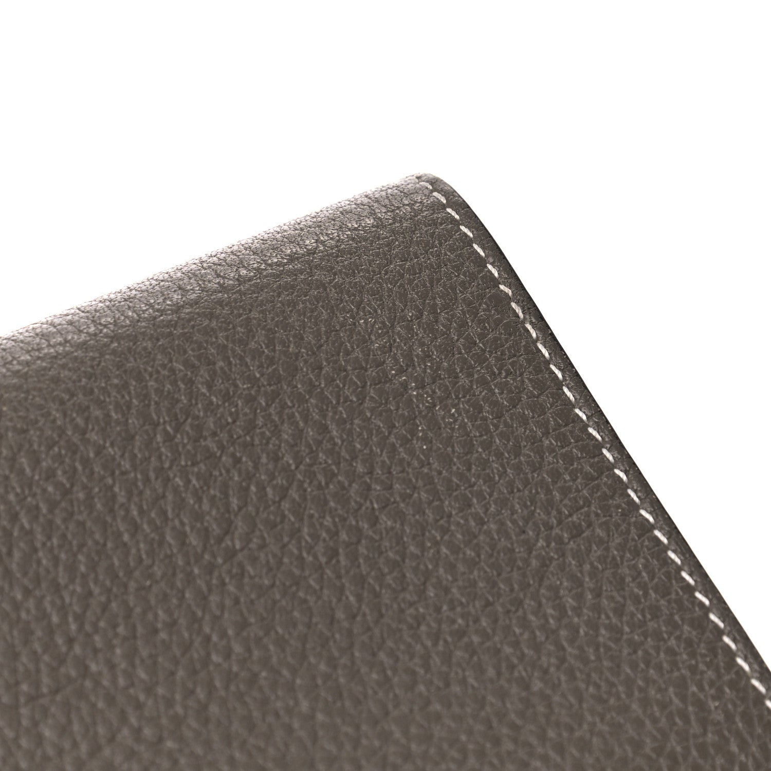 Celine Drummed Calfskin Small Multifunction Folded Wallet Souris 19 of 20