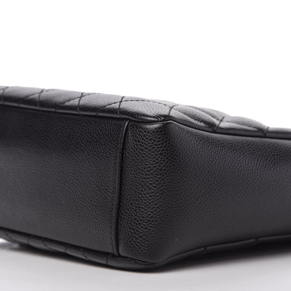 Chanel Caviar Quilted Petit Shopping Tote PST Black 7 of 10