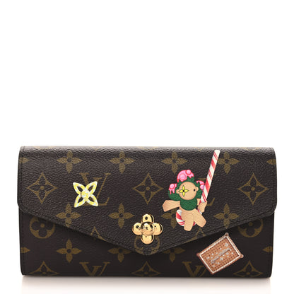 Louis Vuitton Monogram Candy Factory Sarah Wallet Candy Red 1 of 7