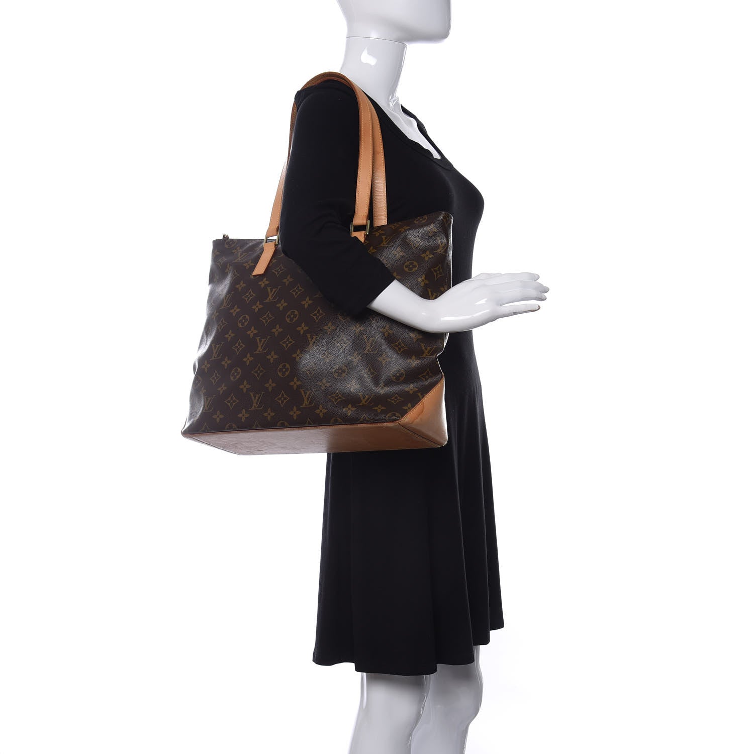 Louis Vuitton Monogram Cabas Mezzo 2 of 13