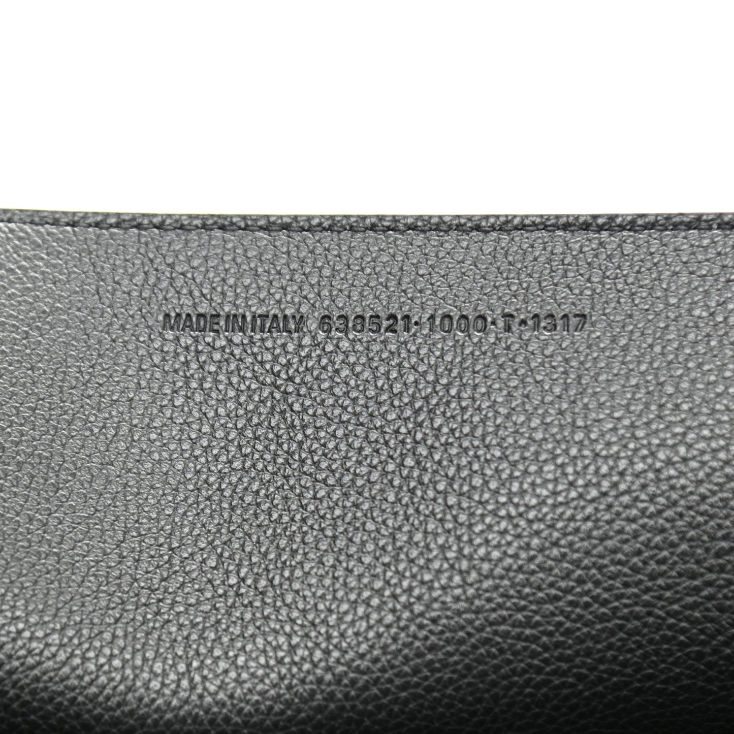 Grained Calfskin Neo Classic Black Hardware S City Black