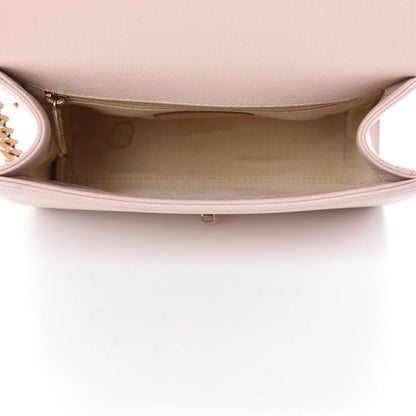 Chanel Grained Calfskin Quilted Small Label Click Flap Bag Pink 5 of 16