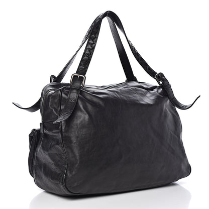 Bottega Veneta Nappa Intrecciato Multipocket Shoulder Bag Black 3 of 14