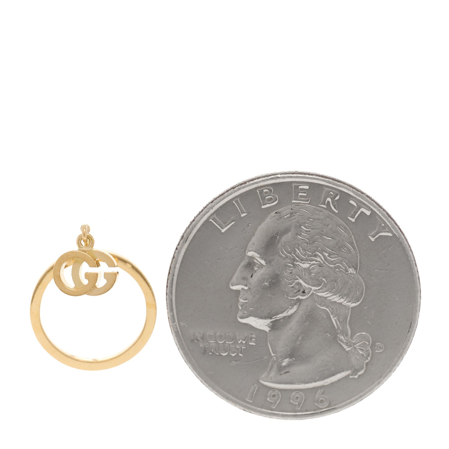 18K Yellow Gold Running G Single Earring