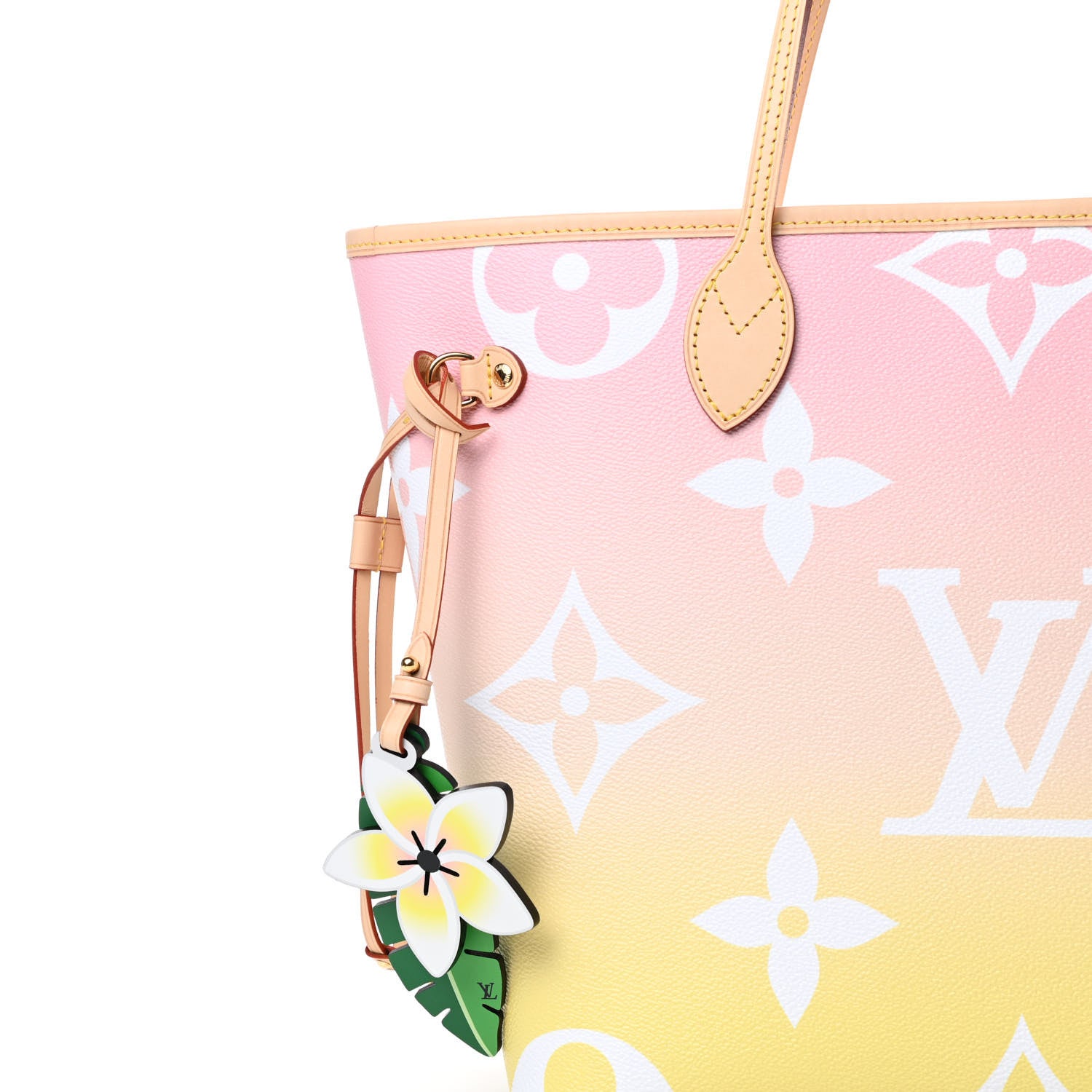 Louis Vuitton Monogram Giant By The Pool Neverfull MM Light Pink 8 of 11