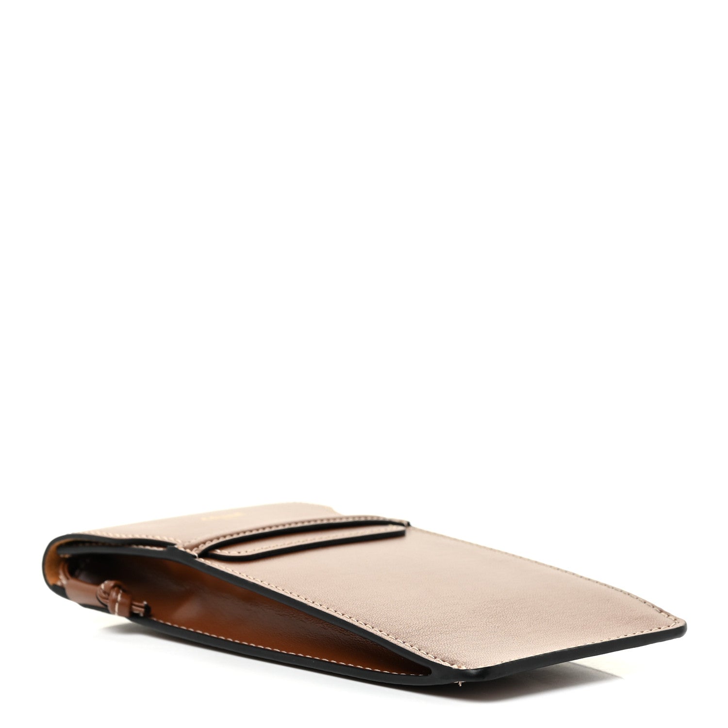 Celine Smooth Calfskin Sunglasses Pouch Tan 5 of 18