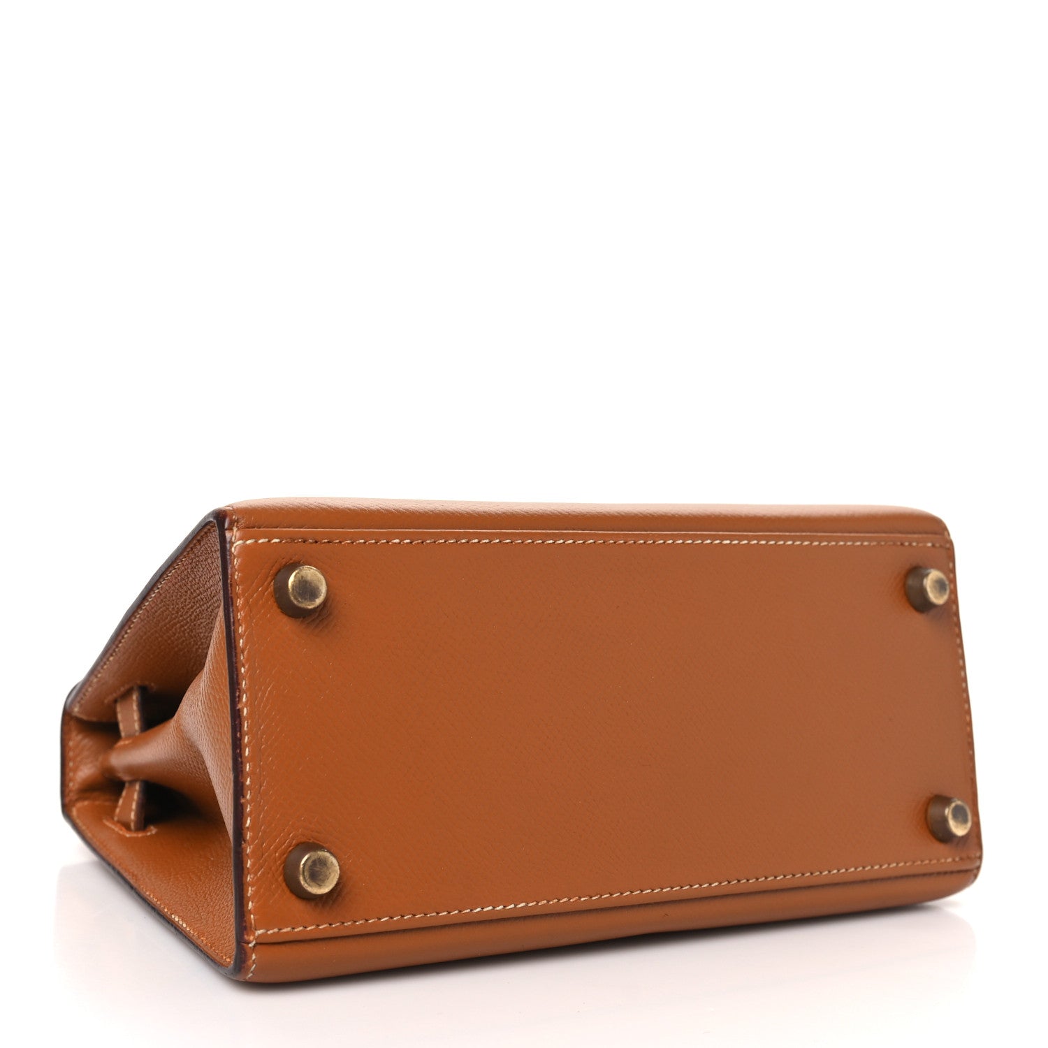 Hermes Courchevel Mini Kelly Sellier 20 Gold 4 of 17