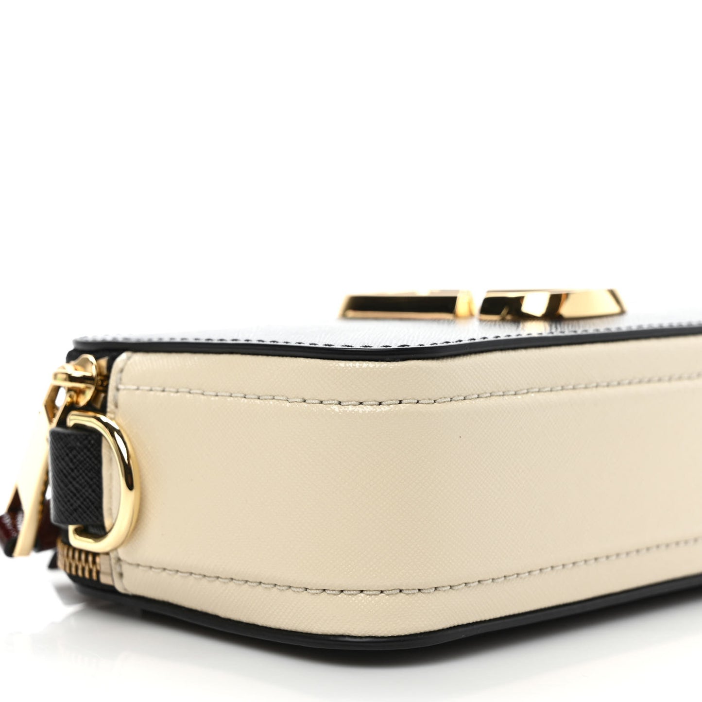 Saffiano Small Snapshot Camera Black Mulitcolor