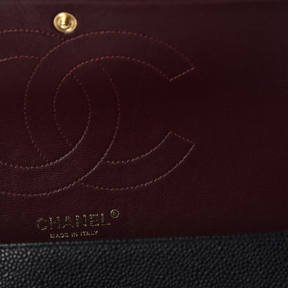 Chanel Caviar Quilted Jumbo Double Flap Black 11 of 11