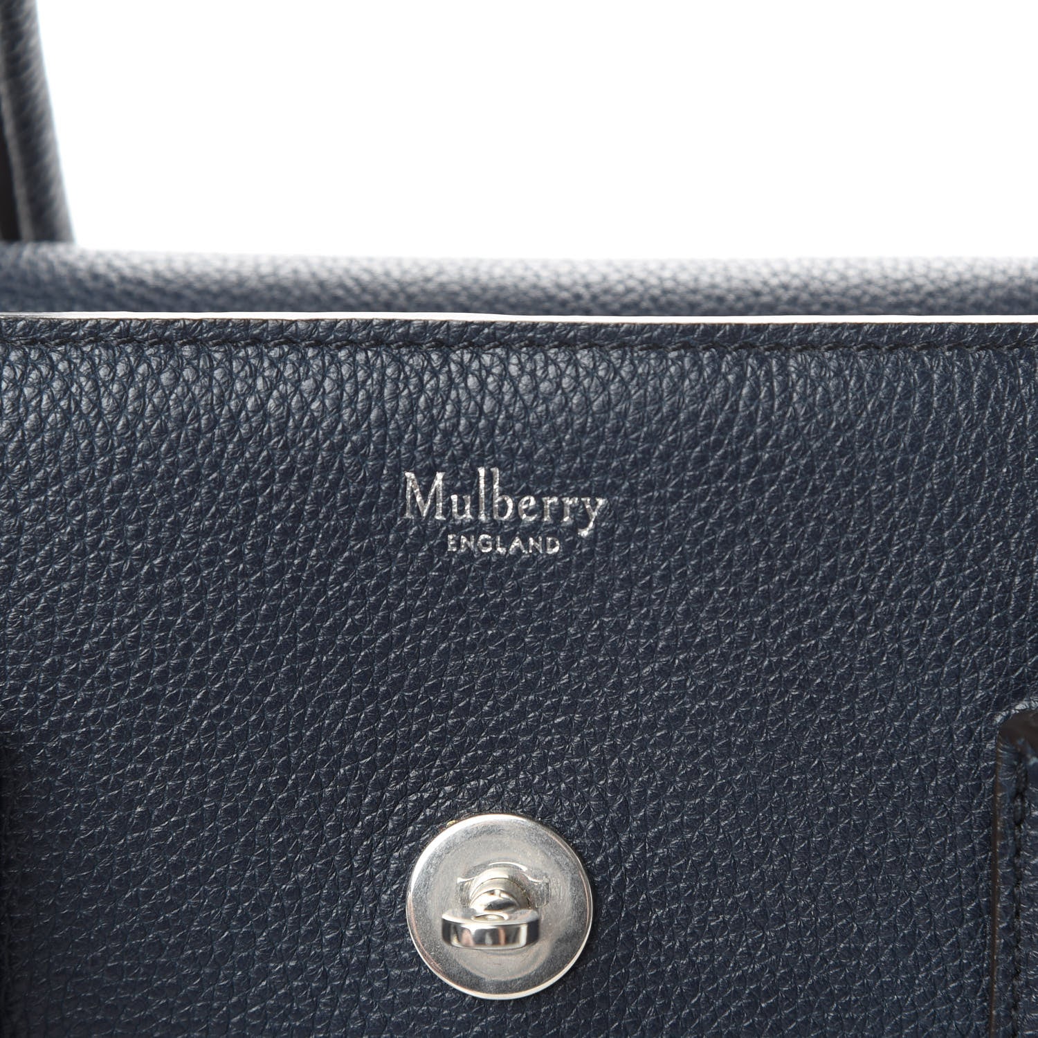 Mulberry Soft Grain Calfskin Bayswater Navy 6 of 15