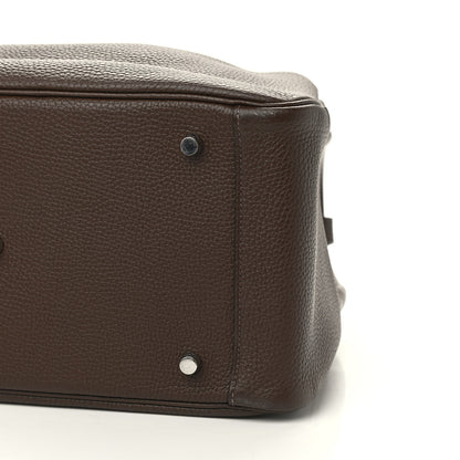 Hermes Taurillon Clemence Lindy 34 Cacao 9 of 11