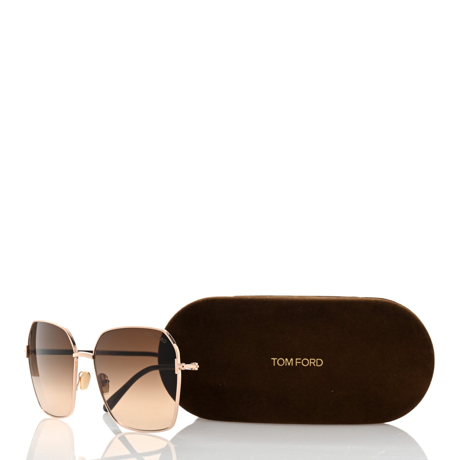 Tom Ford Claudia TF839 Sunglasses Brown 8 of 8