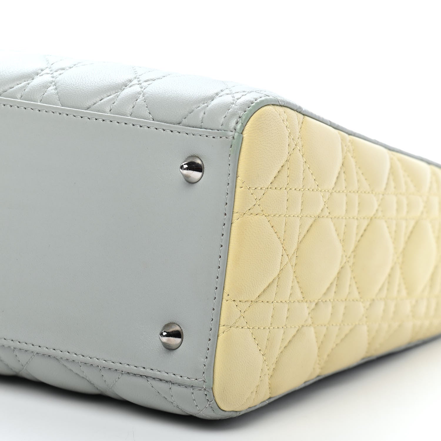 Christian Dior Lambskin Cannage Medium Tri-Color Lady Dior Multicolor 9 of 14