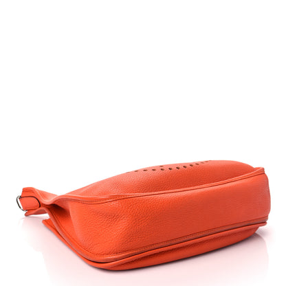 Hermes Taurillon Clemence Evelyne III GM Feu 3 of 8