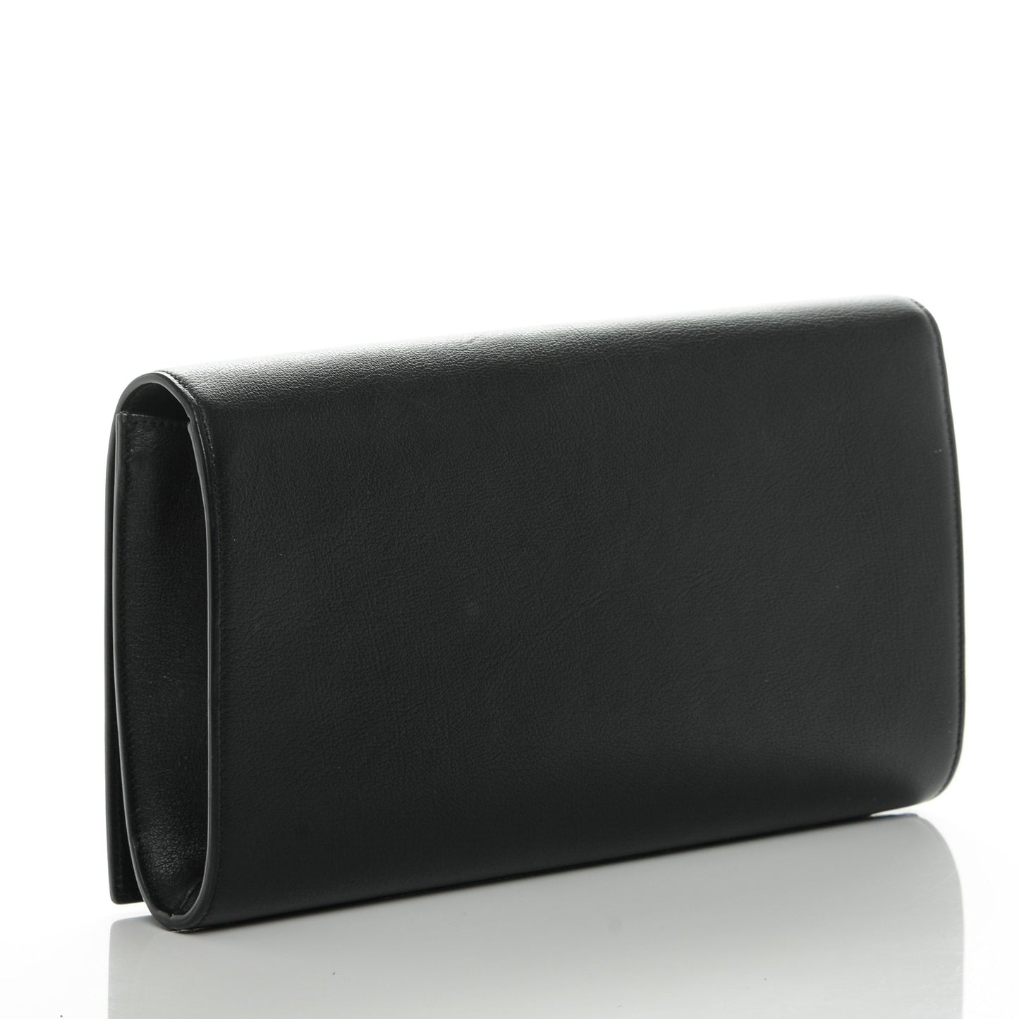 Calfskin Monogram Large Belle De Jour Clutch Black
