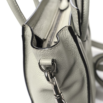 Celine Drummed Calfskin Nano Luggage Lune 15 of 15